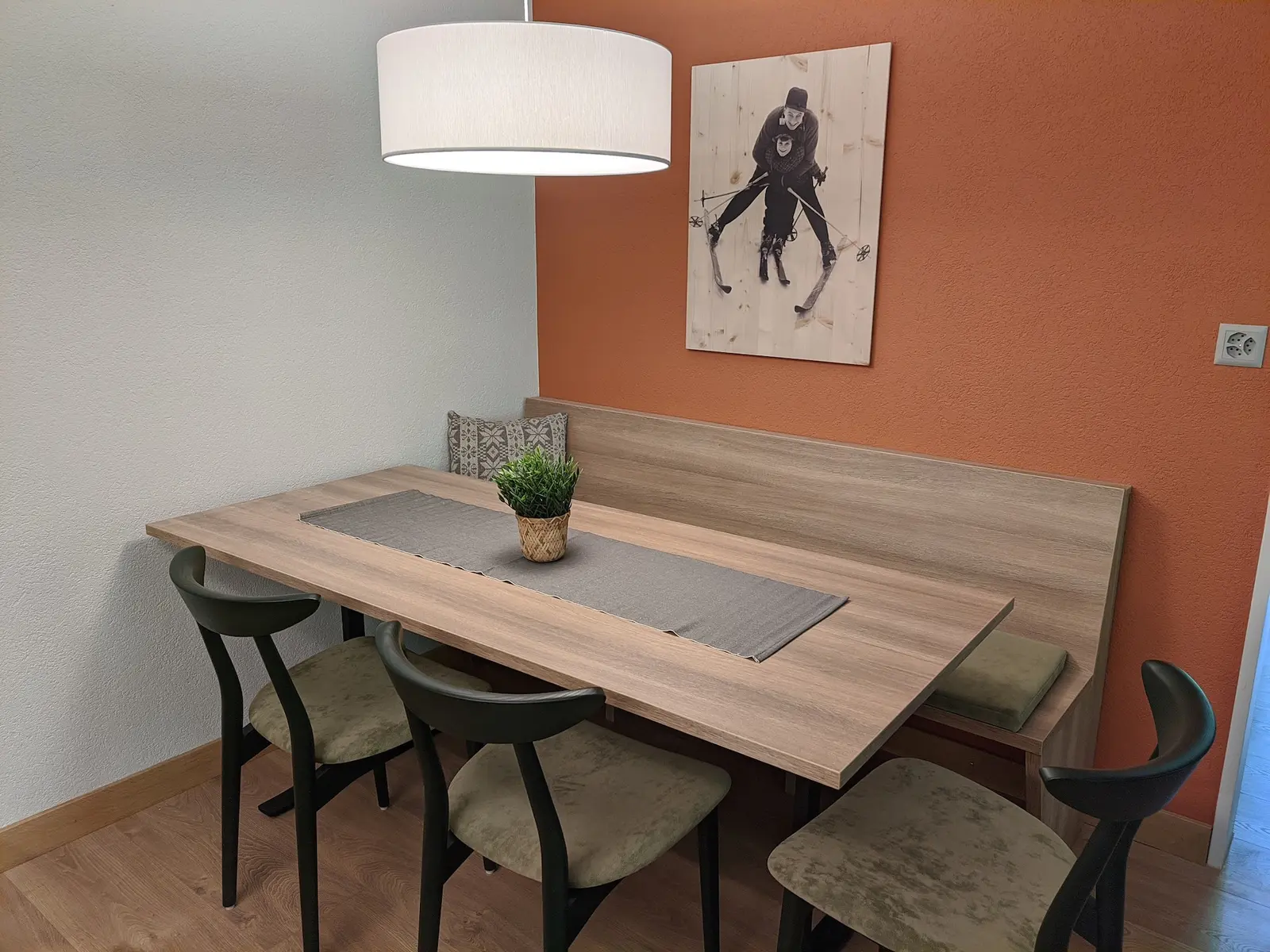 Dining corner for the whole family
