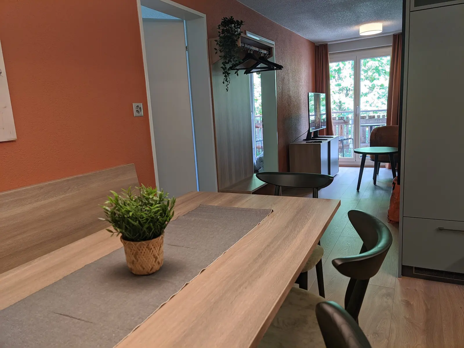 Dining area and hallway
