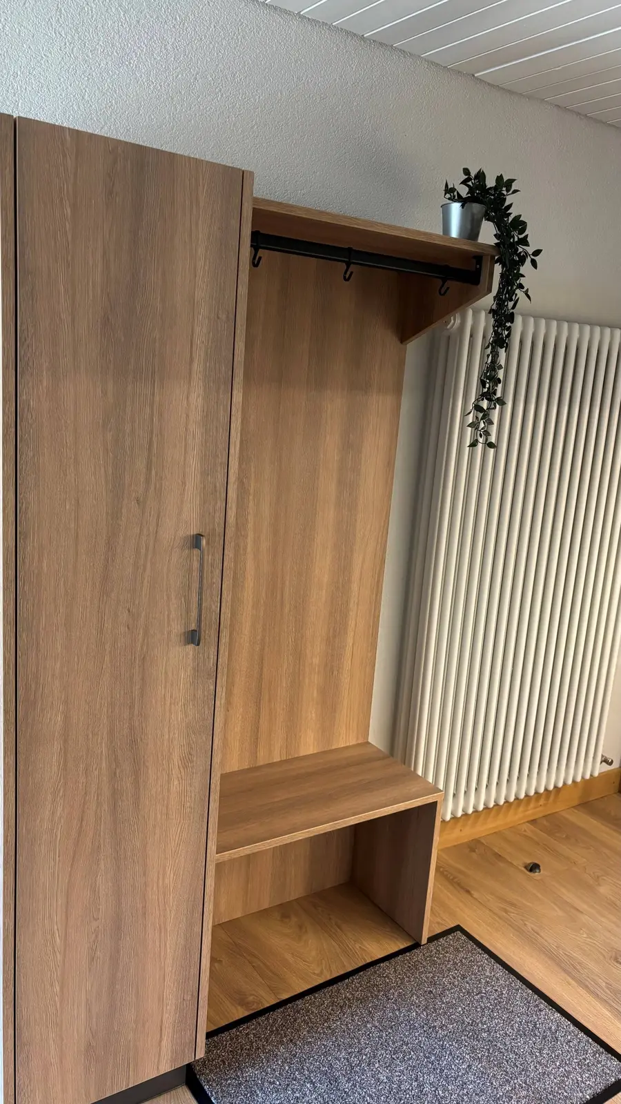 Entrance with wardrobe